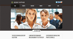 Desktop Screenshot of decisionsoftware.com